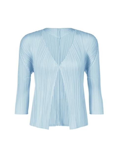 Pleats Please Issey Miyake MONTHLY COLORS : JUNE CARDIGAN