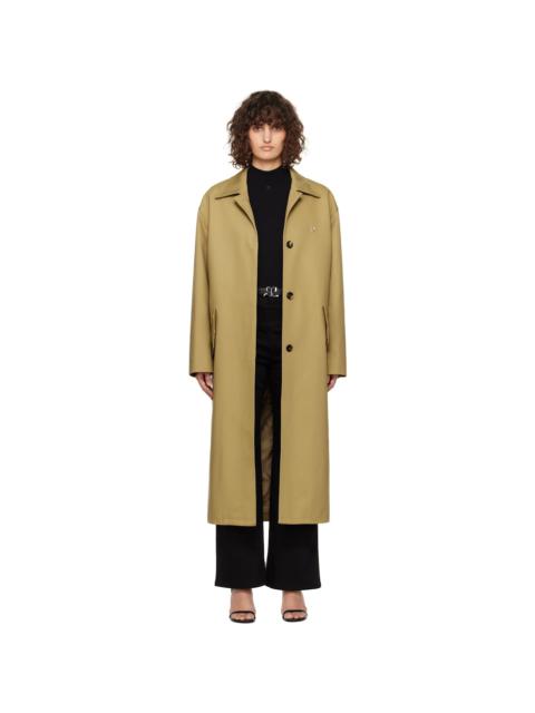 courrèges Beige Cocoon Coat