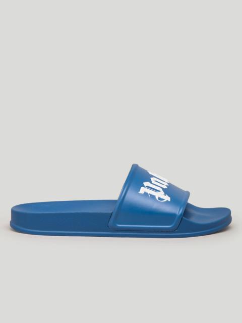 Palm Angels BLUE POOL SLIDERS