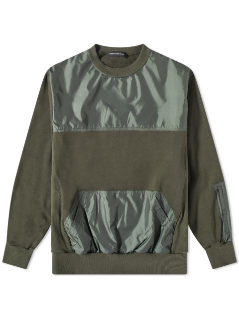 Undercover Nylon Pocket Crew Sweat