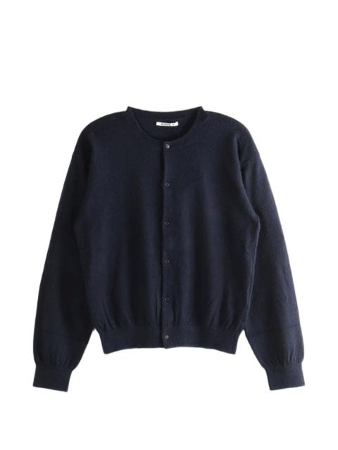 AURALEE button-up cardigan