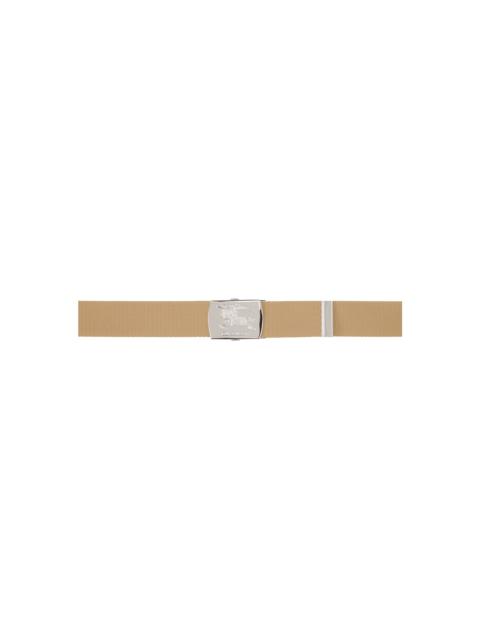 Burberry Tan EKD Belt