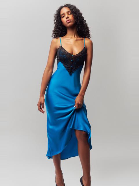 GUIZIO NOVA SLIP MIDI DRESS