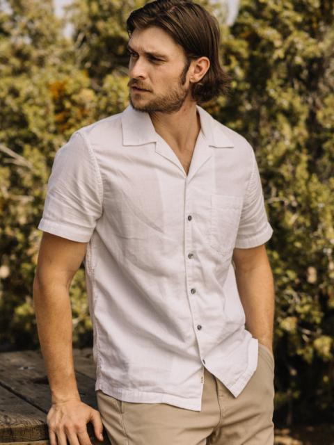 HIROSHI KATO The Wrench Double Gauze Organic Cotton Shirt - White