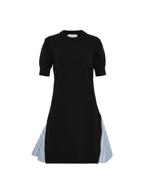 3.1 Phillip Lim Short Sleeve Mini Combo Dress