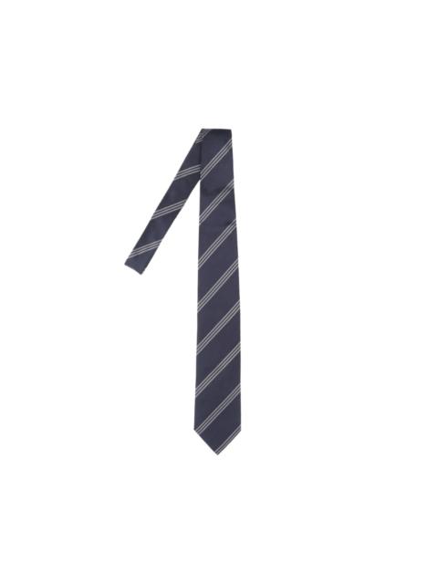 LARDINI striped silk tie