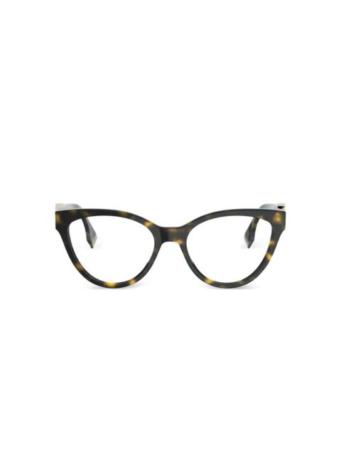 FENDI cat-eye frame glasses
