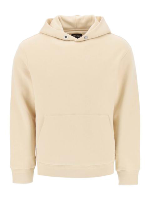 COTTON AND CASHMERE HOODIE