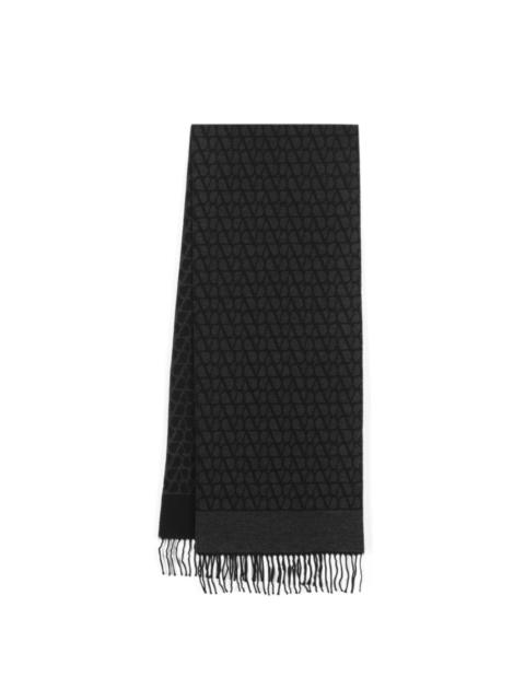 Valentino Toile Iconographe wool-blend scarf