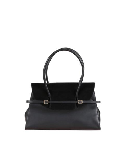 SIMKHAI suede strap tote bag