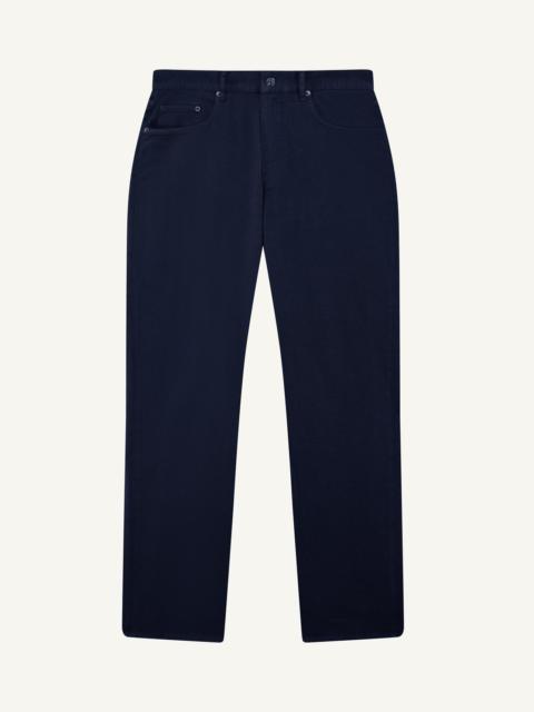 FRESCOBOL CARIOCA COLUMBO COTTON TWILL TROUSERS