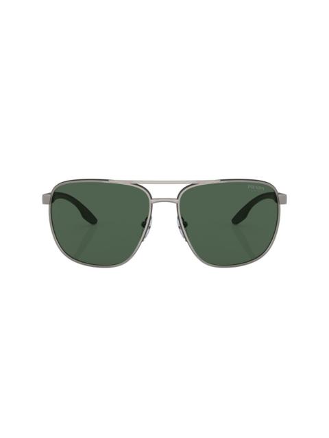 Prada logo-print sunglasses