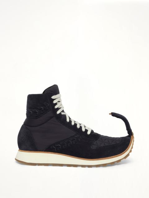 Loewe Dinosaur Sneaker Hi in Navy