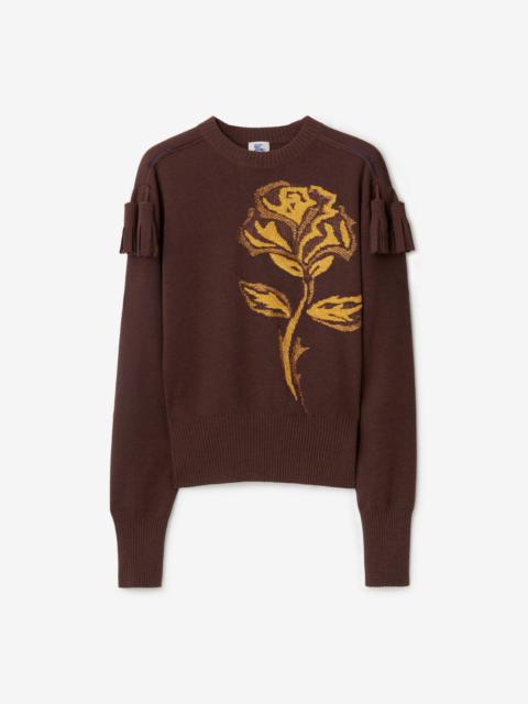 Burberry Rose Wool Blend Sweater