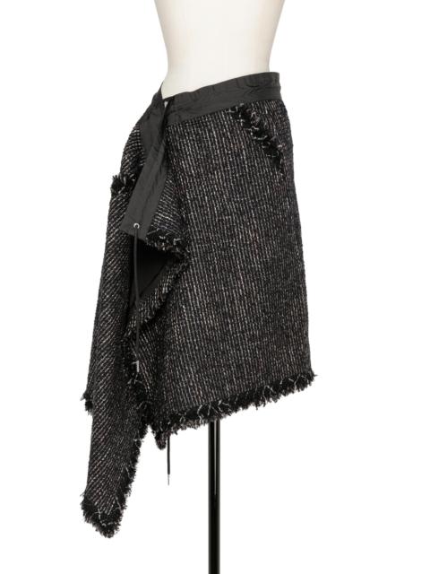 sacai Tweed Skirt