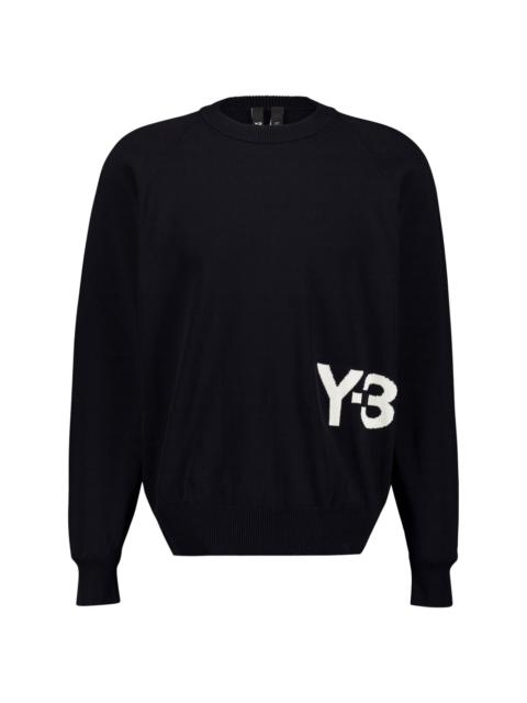 logo knitted sweatshirt