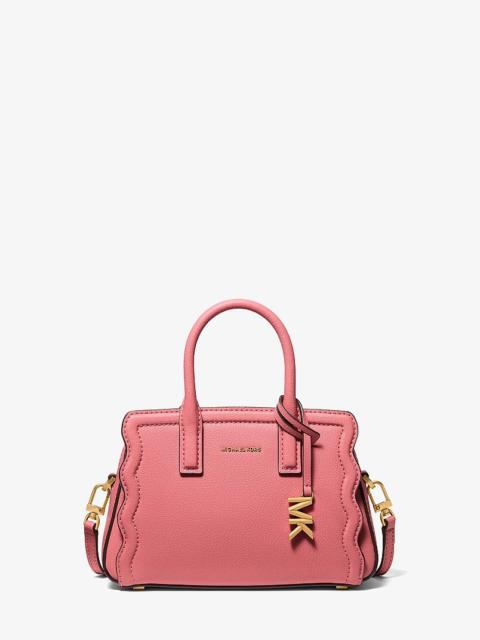 MICHAEL KORS Laila Extra-Small Pebbled Leather Convertible Crossbody Bag