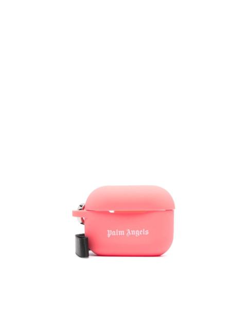 Palm Angels logo-print AirPods Pro case