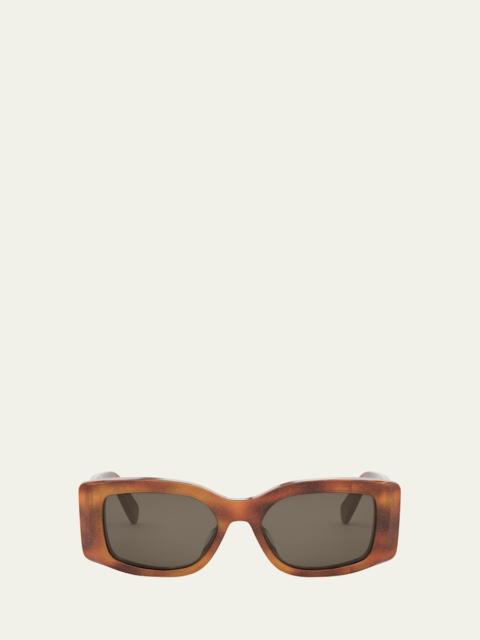 CELINE Maxi Triomphe Rectangle Sunglasses