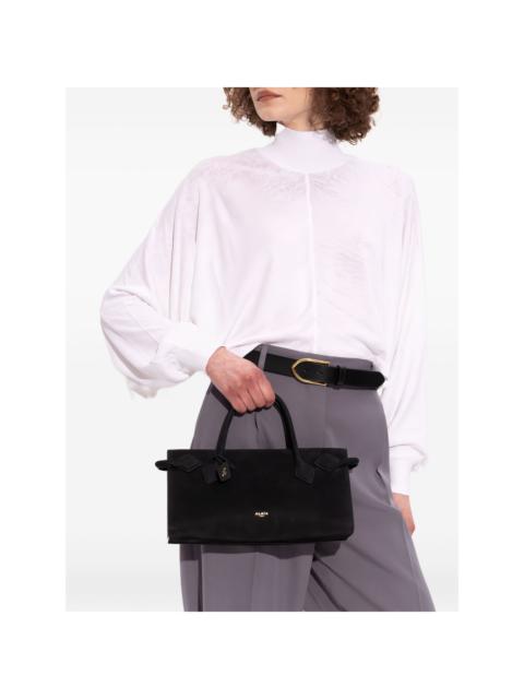 Alaïa knotted suede tote bag