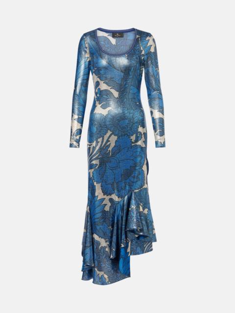 Etro Printed midi dress