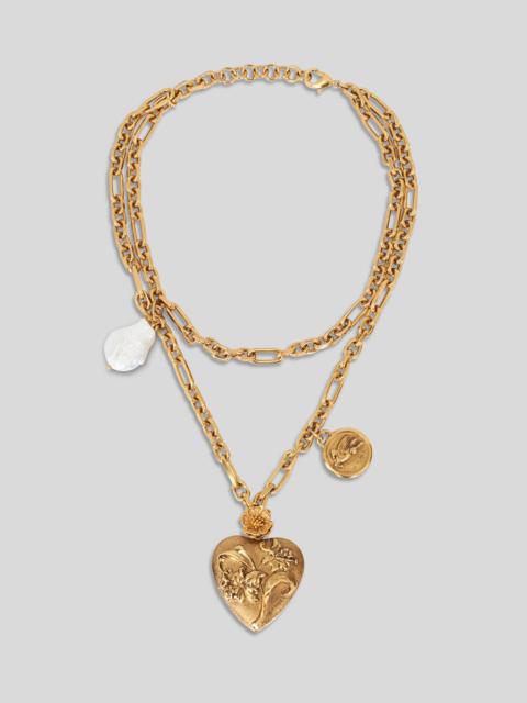 Etro TWO-STRAND NECKLACE WITH PENDANTS