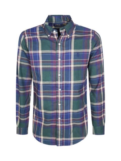 Polo Ralph Lauren Logo Embroidered Checked Shirt POLO RALPH LAUREN
