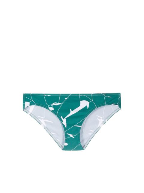 ForÃªt abstract-print bikini bottoms