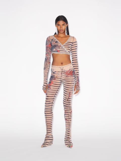 Jean Paul Gaultier THE NUDE SAILOR TATTOO PANTS