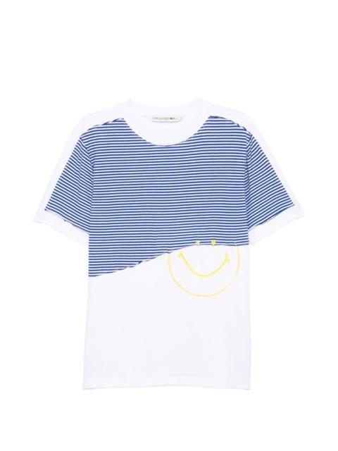 Joshua Sanders striped cut-out T-shirt