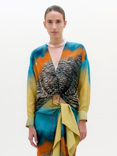 SILVIA TCHERASSI Merida Blouse