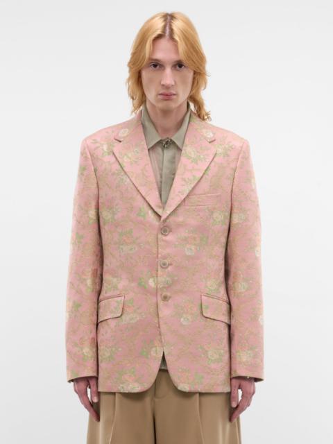 Junya Watanabe MAN Pink Floral Tailored Blazer