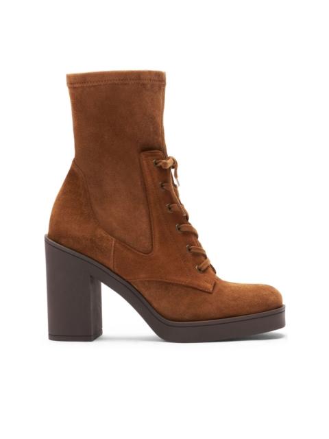 Stuart Weitzman 80mm suede boots