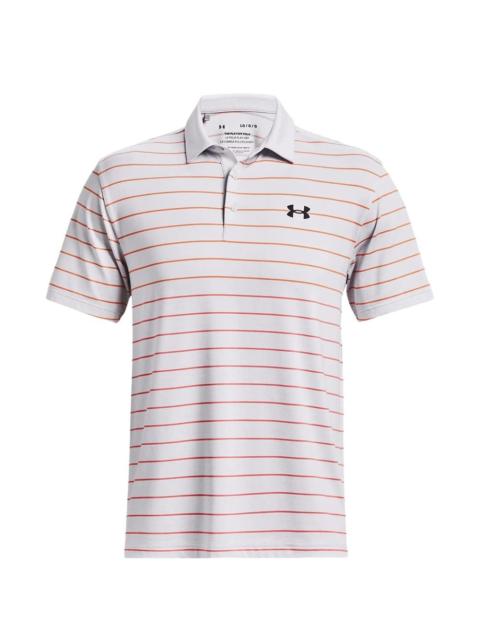 Under Armour Playoff 3.0 striped polo shirt