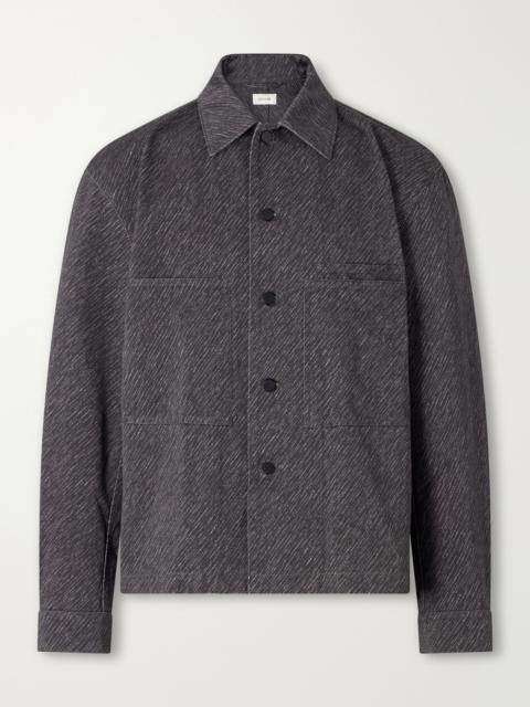 Lemaire Printed Cotton-Twill Overshirt
