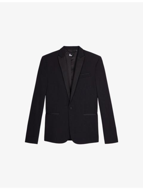 The Kooples Regular-fit single-breasted wool blazer