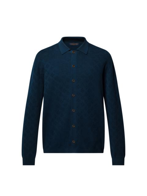 Louis Vuitton Monogram Pointelle Cotton Overshirt