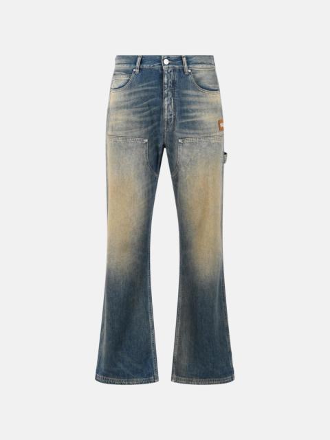 AMIRI 'CARPENTER LIGHTWEIGHT' 'SANDSTONE' COTTON JEANS