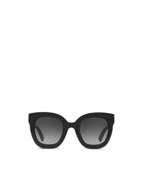 GUCCI GG emblem star-embellished sunglasses
