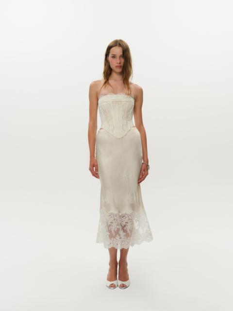 For Love & Lemons Rose Midi Skirt