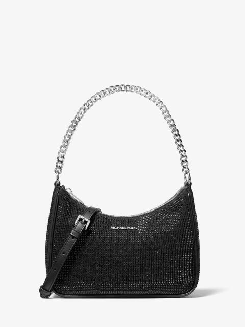 MICHAEL KORS Jet Set Travel Large Embellished Convertible Pochette