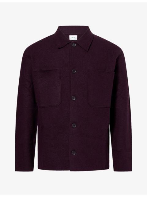 NN07 Jonas Wool Shirt Jacket