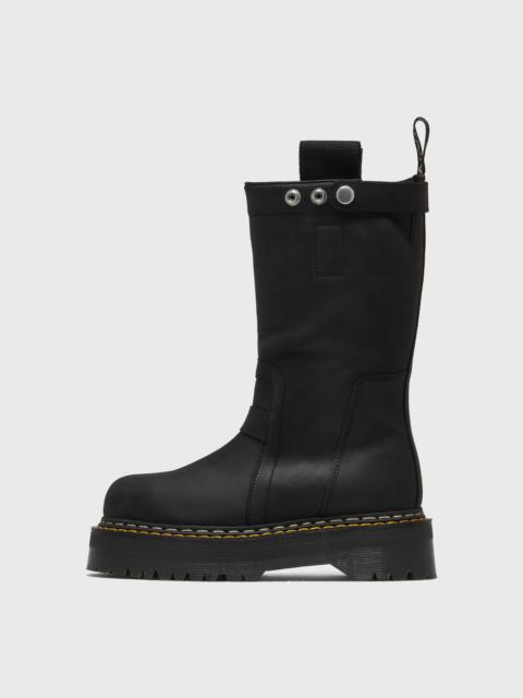 Rick Owens x Dr. Martens LEATHER BOOTS-QUAD SOLE PULL ON BOOT