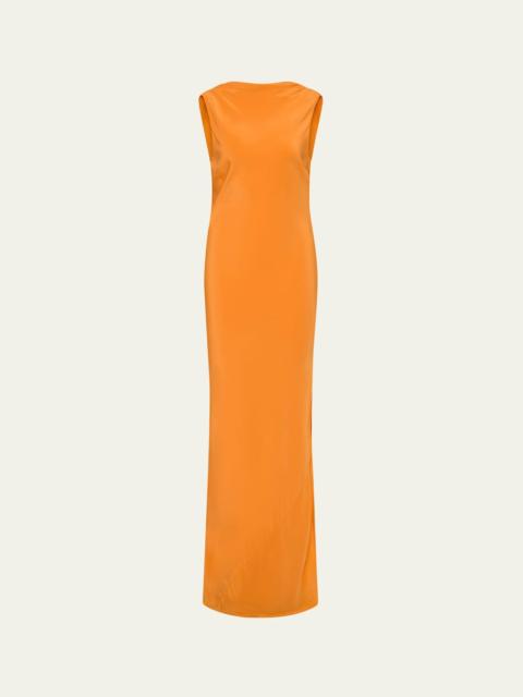 SIR. Isla Cowl-Back Silk Gown