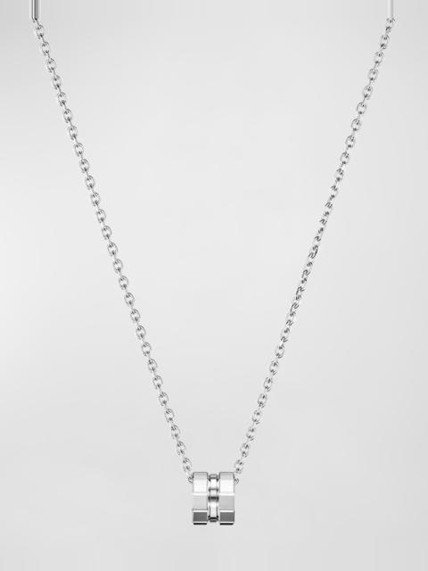 Chopard Ice Cube 18K White Gold Pendant Necklace