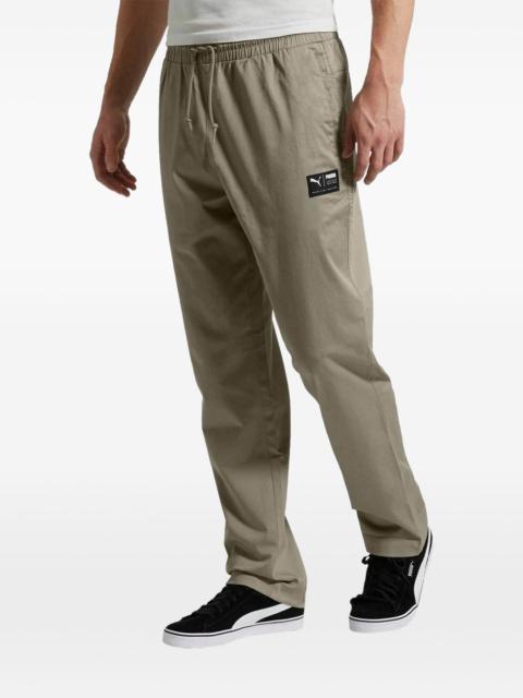 PUMA Downtown logo-detail track pants