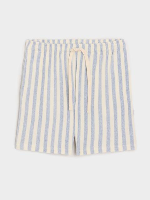 TODD SNYDER 6" Striped Terry Short