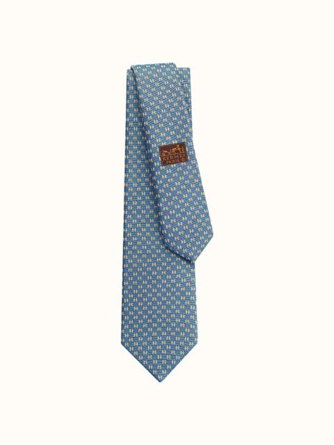 Hermès Tie 7 H Flamboyant Web tie