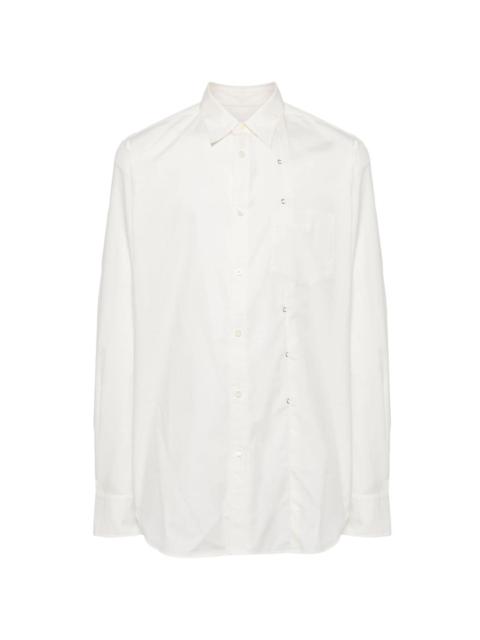 cotton-silk blend shirt