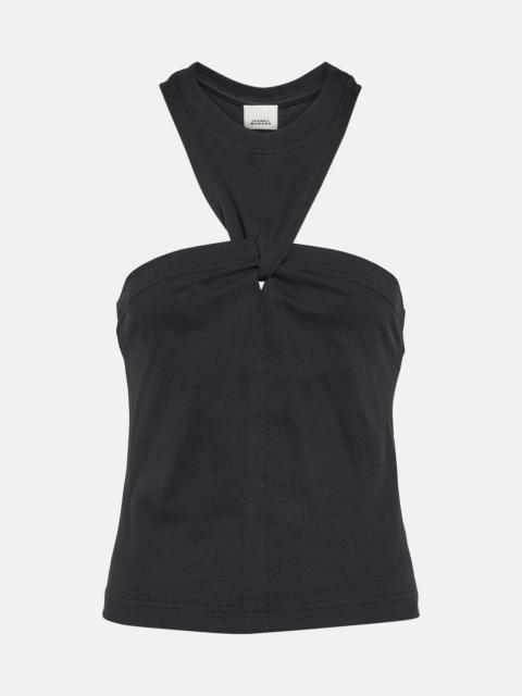 Isabel Marant Zineba cotton jersey top